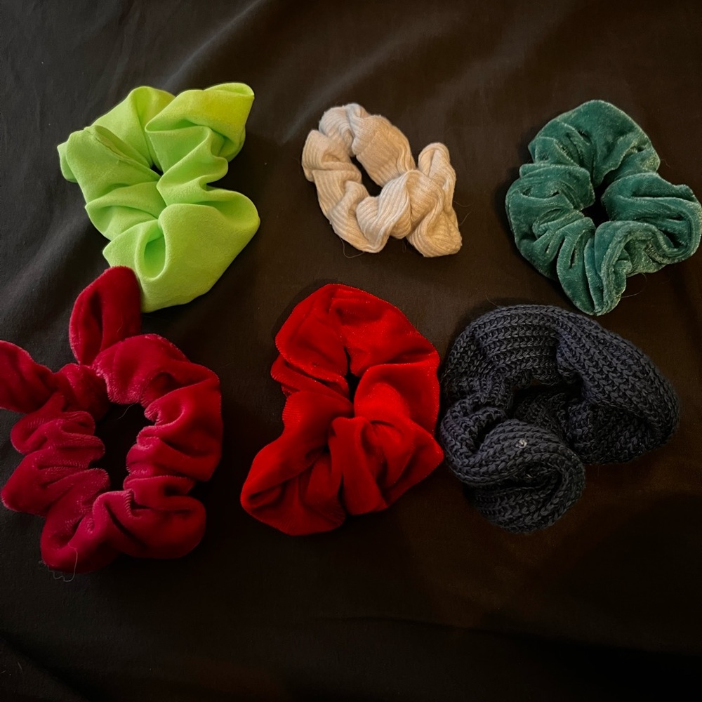 Colorful Scrunchie Set